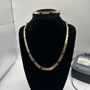 Unbranded Gold‎ Plated Necklace and Bracelet